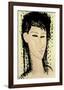 Ashanti-Amedeo Modigliani-Framed Serigraph