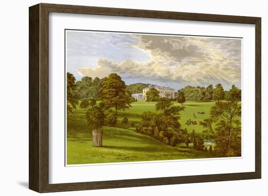 Ashcombe Park, Staffordshire, Home of the Sneyd Family, C1880-Benjamin Fawcett-Framed Giclee Print