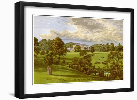 Ashcombe Park, Staffordshire, Home of the Sneyd Family, C1880-Benjamin Fawcett-Framed Giclee Print