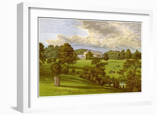 Ashcombe Park, Staffordshire, Home of the Sneyd Family, C1880-Benjamin Fawcett-Framed Giclee Print