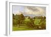 Ashcombe Park, Staffordshire, Home of the Sneyd Family, C1880-Benjamin Fawcett-Framed Giclee Print