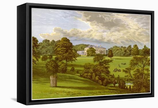 Ashcombe Park, Staffordshire, Home of the Sneyd Family, C1880-Benjamin Fawcett-Framed Stretched Canvas