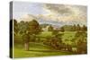 Ashcombe Park, Staffordshire, Home of the Sneyd Family, C1880-Benjamin Fawcett-Stretched Canvas