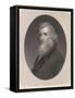 Asher Brown Durand, 1865 (engraving on chine collé-Charles Loring Elliott-Framed Stretched Canvas