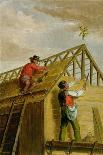 Barn Builders, 1836-Asher Brown Durand-Giclee Print