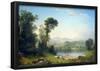 Asher Brown Durand Pastoral Landscape Art Print Poster-null-Framed Poster