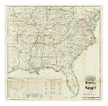 The United States Historical War Map, c.1862-Asher & Company-Stretched Canvas