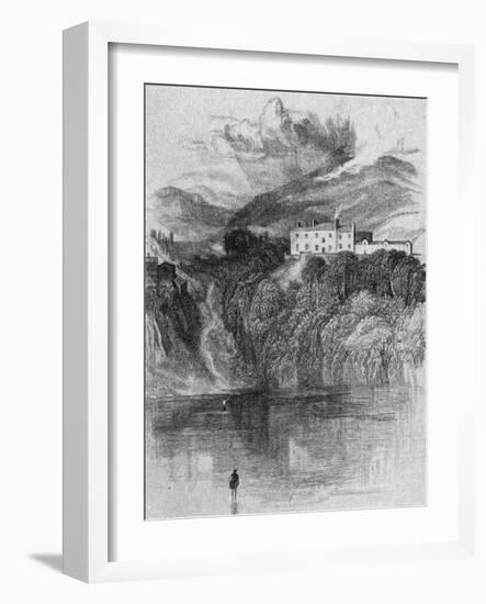 Ashestiel - Ettrick forest-Joseph Mallord William Turner-Framed Giclee Print