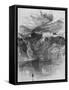 Ashestiel - Ettrick forest-Joseph Mallord William Turner-Framed Stretched Canvas