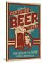 Asheville, North Carolina - Certified Beer Tester-Lantern Press-Stretched Canvas