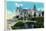 Asheville, North Carolina, Exterior View of the Biltmore Mansion with Lily Pools-Lantern Press-Stretched Canvas