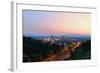 Asheville, North Carolina Skyline Nestled in the Blue Ridge Mountains.-SeanPavonePhoto-Framed Photographic Print