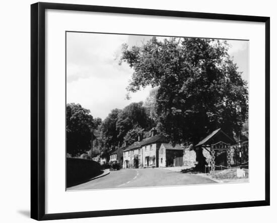 Ashford-In-The-Water-null-Framed Photographic Print