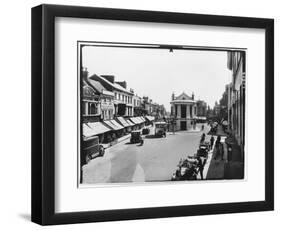 Ashford, Kent the High Street, with an Open Top Bus Signed Maidstone-null-Framed Photographic Print