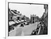 Ashford, Kent the High Street, with an Open Top Bus Signed Maidstone-null-Framed Photographic Print