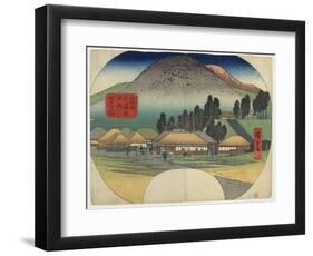 Ashinoyu, 1834-1839-Utagawa Hiroshige-Framed Giclee Print