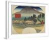 Ashinoyu, 1834-1839-Utagawa Hiroshige-Framed Giclee Print