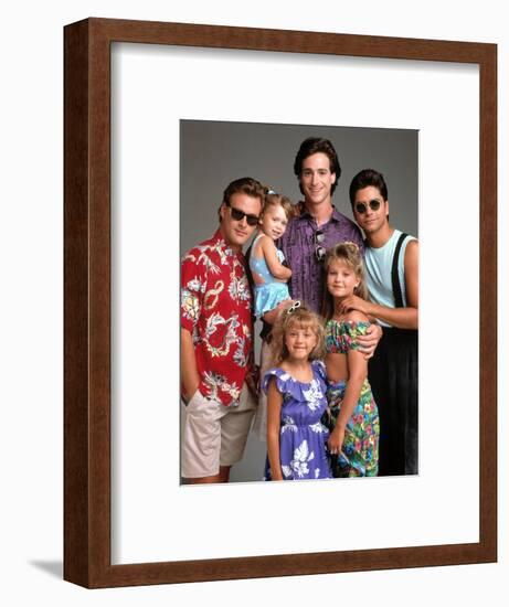 ASHLEY OLSEN; BOB SAGET; JOHN STAMOS; DAVE COULIER; JODIE SWEETIN; CANDACE CAMERON BURE. "Full H...-null-Framed Photographic Print