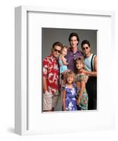 ASHLEY OLSEN; BOB SAGET; JOHN STAMOS; DAVE COULIER; JODIE SWEETIN; CANDACE CAMERON BURE. "Full H...-null-Framed Photographic Print