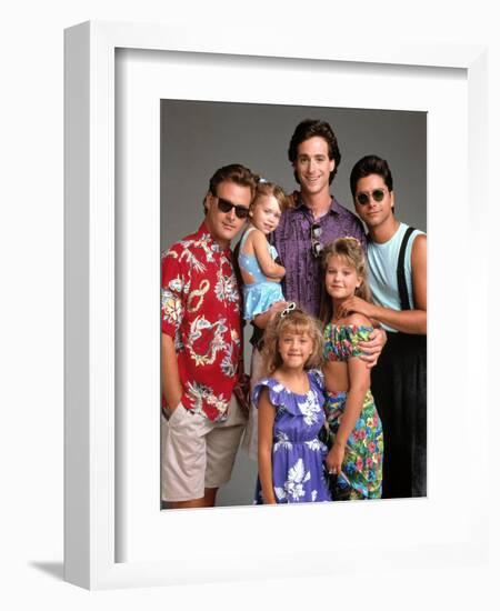 ASHLEY OLSEN; BOB SAGET; JOHN STAMOS; DAVE COULIER; JODIE SWEETIN; CANDACE CAMERON BURE. "Full H...-null-Framed Photographic Print