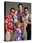 ASHLEY OLSEN; BOB SAGET; JOHN STAMOS; DAVE COULIER; JODIE SWEETIN; CANDACE CAMERON BURE. "Full H...-null-Stretched Canvas