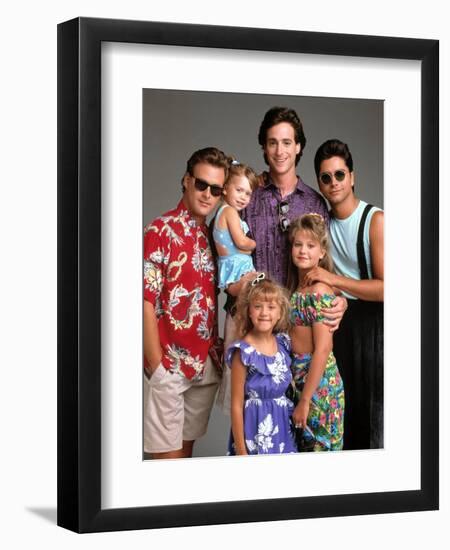 ASHLEY OLSEN; BOB SAGET; JOHN STAMOS; DAVE COULIER; JODIE SWEETIN; CANDACE CAMERON BURE. "Full H...-null-Framed Photographic Print