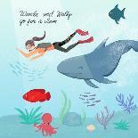 Whale And Wanda-Ashley Santoro-Giclee Print