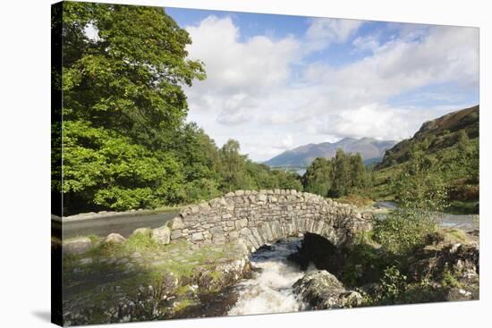 Ashness Bridge, Lake District National Park, Cumbria, England, United Kingdom, Europe-Markus Lange-Stretched Canvas