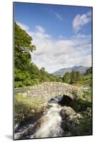 Ashness Bridge, Lake District National Park, Cumbria, England, United Kingdom, Europe-Markus Lange-Mounted Photographic Print