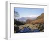 Ashness Bridge, Skiddaw in the Background, Lake District National Park, Cumbria, England, UK-Roy Rainford-Framed Photographic Print