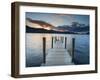 Ashness Jetty, Barrow Bay, Derwent Water, Keswick, Lake District Nat'l Park, Cumbria, England-Chris Hepburn-Framed Photographic Print