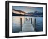 Ashness Jetty, Barrow Bay, Derwent Water, Keswick, Lake District Nat'l Park, Cumbria, England-Chris Hepburn-Framed Photographic Print