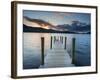 Ashness Jetty, Barrow Bay, Derwent Water, Keswick, Lake District Nat'l Park, Cumbria, England-Chris Hepburn-Framed Photographic Print