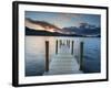 Ashness Jetty, Barrow Bay, Derwent Water, Keswick, Lake District Nat'l Park, Cumbria, England-Chris Hepburn-Framed Photographic Print