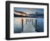 Ashness Jetty, Barrow Bay, Derwent Water, Keswick, Lake District Nat'l Park, Cumbria, England-Chris Hepburn-Framed Photographic Print