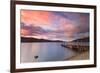 Ashness Landing at Dusk on Derwentwater, Lake District National Park, Cumbria, England, UK-Ian Egner-Framed Photographic Print