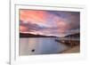 Ashness Landing at Dusk on Derwentwater, Lake District National Park, Cumbria, England, UK-Ian Egner-Framed Photographic Print