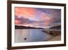 Ashness Landing at Dusk on Derwentwater, Lake District National Park, Cumbria, England, UK-Ian Egner-Framed Photographic Print