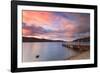 Ashness Landing at Dusk on Derwentwater, Lake District National Park, Cumbria, England, UK-Ian Egner-Framed Photographic Print