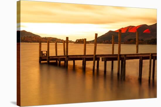 Ashness Landing, Derwentwater, Lake District National Park, Cumbria, England, United Kingdom-Ian Egner-Stretched Canvas