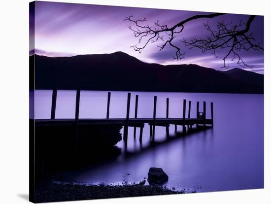 Ashness Landing, Derwentwater, Lake District National Park, Cumbria, England, United Kingdom-Ian Egner-Stretched Canvas