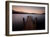 Ashness Landing Pier, Derwentwater, Lake District, UK-Dominic Byrne-Framed Photographic Print