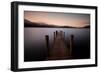 Ashness Landing Pier, Derwentwater, Lake District, UK-Dominic Byrne-Framed Photographic Print