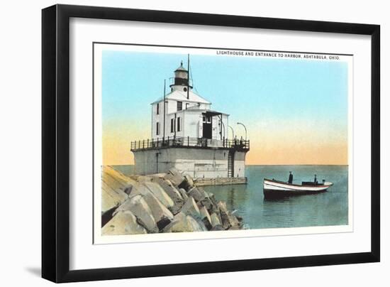 Ashtabula Lighthouse-null-Framed Art Print