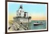 Ashtabula Lighthouse-null-Framed Art Print