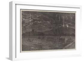 Ashton Court Festivities, the Bonfire and Display of Fireworks-null-Framed Giclee Print