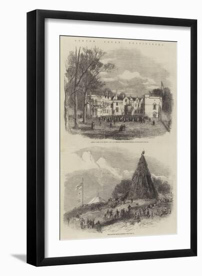 Ashton Court Festivities-null-Framed Giclee Print