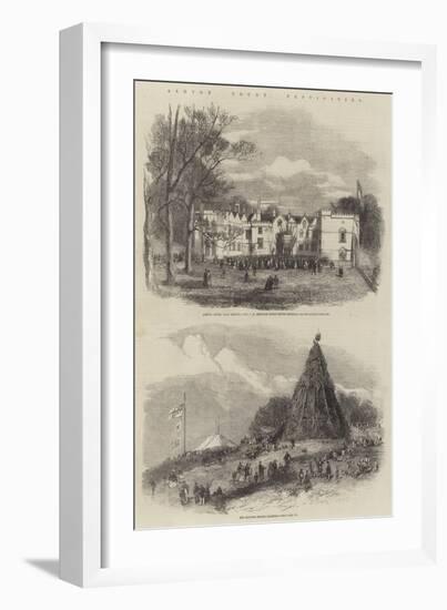 Ashton Court Festivities-null-Framed Giclee Print