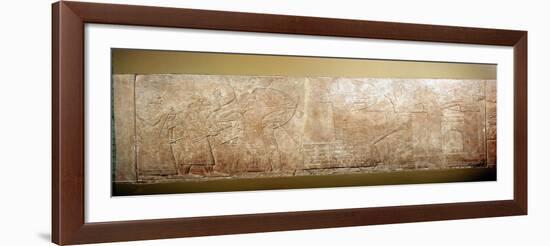 Ashurnasirpal Ii, King of Assyria, C9th Century BC-null-Framed Giclee Print