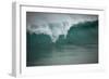 Asia, Australia Tasmania Friendly Beach Breakers-John Ford-Framed Photographic Print